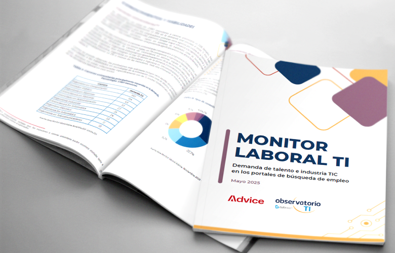 Monitor Laboral TI: Demanda de talento e industria TIC en los portales de búsqueda de empleo 2025